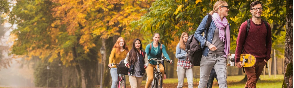 panoramic-photo-of-students-walking-through-the-park-picture-id680248578